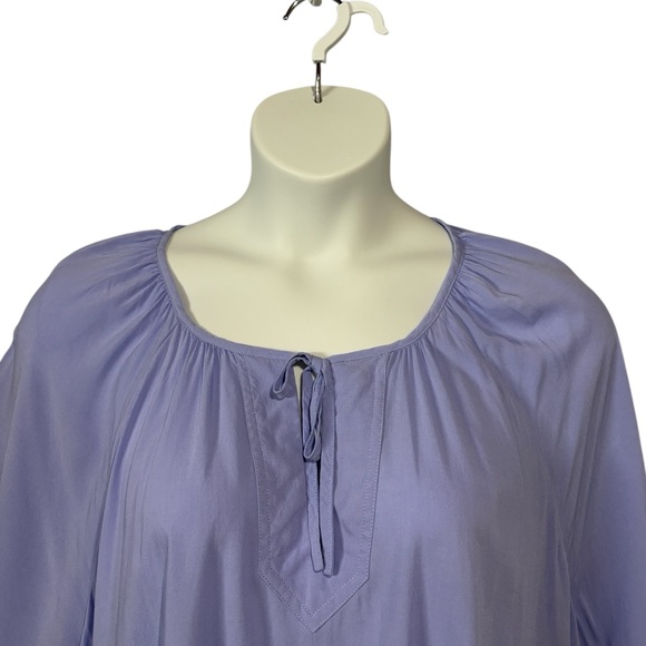 NEW, Penningtons, Lavender Blouse, Plus Size 4X - Picture 3 of 8